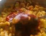 A picture of step 10 of Chinese macaroni.