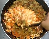 A picture of step 7 of JOLLOF MACARONI & BEANS.