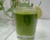 A picture of step 4 of Pudina shikanji.
