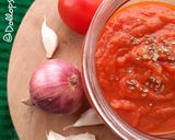 A picture of step 6 of Pizza Sauce.