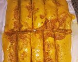 A picture of step 4 of Homemade Crunchie Bars.
