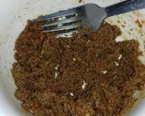 A picture of step 2 of Suya Chicken.
