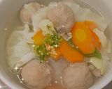 Foto langkah ke 3 dari resep Sop bakso sapi urat.