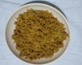 A picture of step 10 of Masoor dal khasta kachori chat.