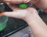A picture of step 5 of Cashew designer sweet.