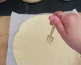Une image de l'étape 1 de Tarte fromage frais concombre.
