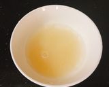Hình bước làm 1 của món Chè flan khúc bạch ngọt ngào