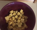 A picture of step 2 of Baked potatoes with tofu and thyme (pečené zemiaky s tofu a tymiánom).