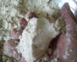 A picture of step 1 of Special recipe of namkeen samosa swirl papdi.