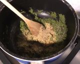 Une image de l'étape 4 de Tartinade de cresson à l'ail, oignon et épices (recette anti gaspi).