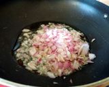 A picture of step 2 of Pav Bhaji Maggi.