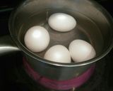 A picture of step 1 of Egg Curry.