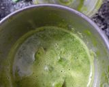 A picture of step 2 of Aaloo palak sev.