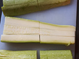 Calabacín crujiente al parmesano
