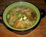 My super easy honey pork and sirracha ramen soup recipe step 7 photo