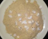 A picture of step 3 of Panjiri prasad.