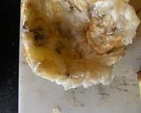 A picture of step 2 of Raw Banana Katori Chaat.