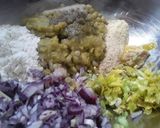 Foto del paso 4 de la receta: Hambuguesas🍔 de arvejas con tajadas de plátano🍌 maduro