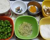 Peas and Nuts Sweet Pulao recipe step 1 photo