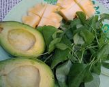 Foto langkah ke 1 dari resep Jus Bayam Alpukat Nanas.
