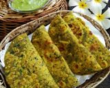बथुआ के झटपट पराठे (Bathua ke jhatpat parathe recipe in hindi) रेसिपी चरण 6 फोटो