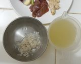 Foto langkah ke 1 dari resep Mpasi 6+ Ati ayam kampung dan sayur - slow cooker.