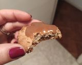 Foto del paso 3 de la receta: Galletas de avena, bagazo de garbanzos y dulce de almendras