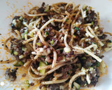 Foto del paso 3 de la receta: Espaguetis con morcilla