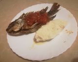 A picture of step 2 of Deep Fried Fish#theme challenge#.