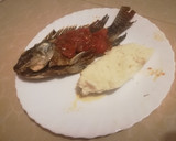 A picture of step 2 of Deep Fried Fish#theme challenge#.