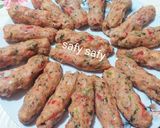 A picture of step 4 of Chicken Kofta with Spiced Drizzle.
