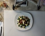 Foto del paso 11 de la receta: Ensalada de espinacas con tocino