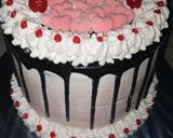 Foto langkah ke 9 dari resep Chocolate Sponge cake for birthday base cake.