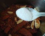 A picture of step 8 of Chettinad chicken fry.