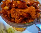 A picture of step 14 of Kung pao chicken.