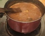 A picture of step 1 of Ragda Pattice Chaat.