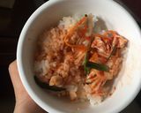 Hình bước làm 1 của món Kim chi kiểu việt