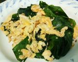 รูปขั้นตอนการทำที่ 3 ของ ใบเหลียงผัดไข่