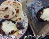A picture of step 8 of Imam Bayildi or Turkish stuffed Eggplants with Cheese.