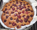 Foto del paso 4 de la receta: Tarta de almendras y cerezas