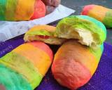Mexico Rainbow Bun langkah memasak 13 foto