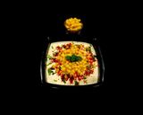 A picture of step 4 of Boondi Raita.