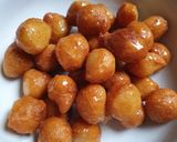 Foto langkah ke 5 dari resep LUKUMADES SIRUP GULA (DONAT YUNANI).