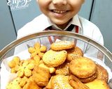 A picture of step 4 of Sweet semolina biscuits 😊(meethi rawa puri).