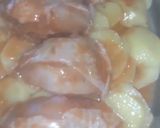 صورة لخطوة 3 من وصفة بطاطا بالدجاج محمر في الفرن ولا الذ 😋🤤