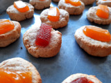 Pepas de dulce de membrillo y de batata