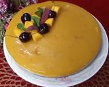 A picture of step 16 of Mango Cheesecake no bake.