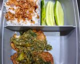 Foto langkah ke 3 dari resep Ayam Sambel Ijo Rebon.