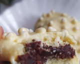 Foto del paso 6 de la receta: Alfajorcitos Con Relleno de Dulce De Leche Y Chocolate