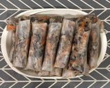 Hình bước làm 3 của món Chả Giò Chiên Không Dầu